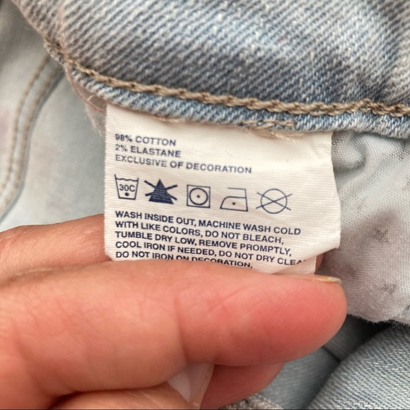 Authentic Icon AI Striped Skinny Jeans 28” - Picture 8 of 10